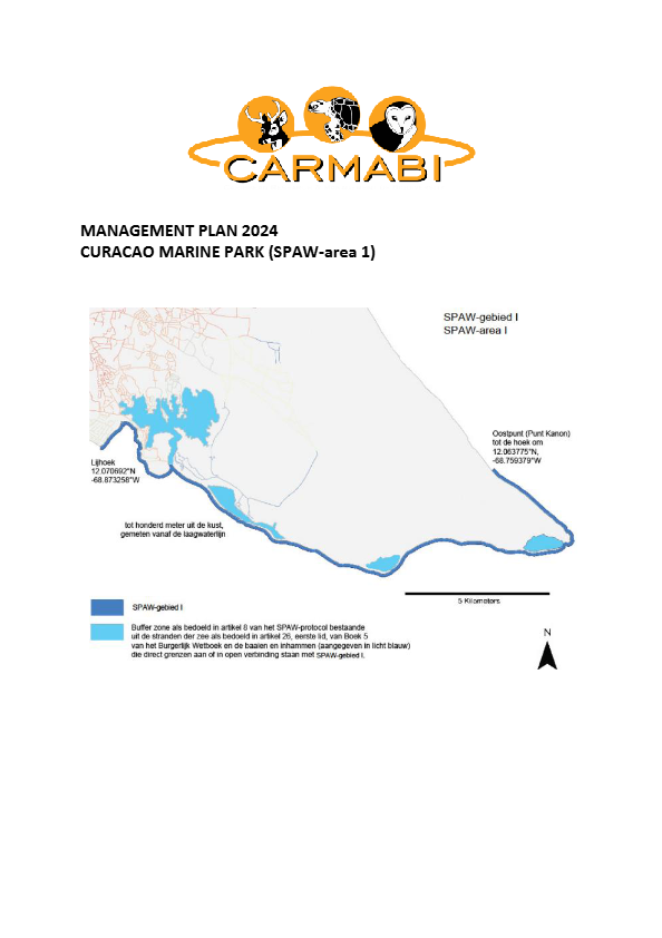 Beheerplan Marine Park 2024